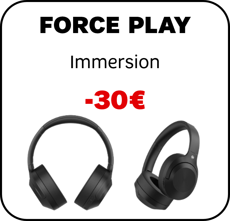 Image de Casque Force Play Immersion